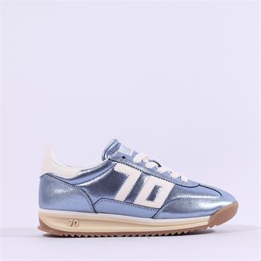 Back 70 Jogger T Toe Laced Retro Trainer - Ice Blue